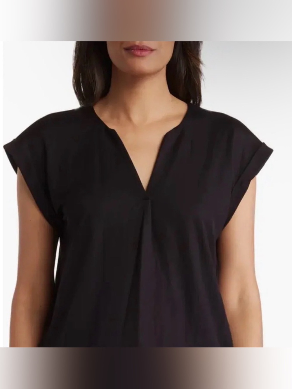 Bobeau Dolman Sleeve Piqué T-Shirt